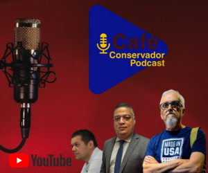 Anúncio do PODCAST CAFÉ CONSERVADOR